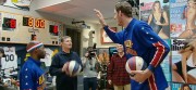 Dan shoots with the Globetrotters.